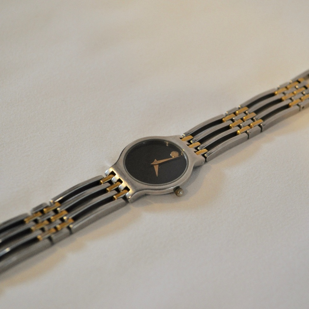 Movado Esperanza Women's Two Tone 6" -Small Wrists